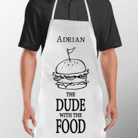 Personalised The Food Dude Apron