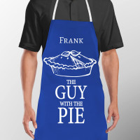 Personalised Guy With The Pie Apron