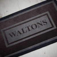 personalised family name doormat