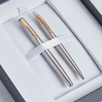 personalised Parker Jotter Duo Pen Gift Set