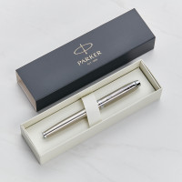 personalised IM Parker Rollerball Pen Silver