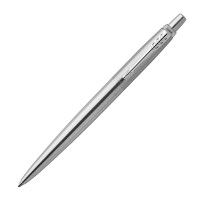 Parker Jotter Ballpoint and Fountain Pen Gift Set | Stainless Steel with Chrome Trim