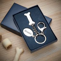 Personalised Bone Keyring