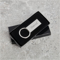 personalised Rectangular Keyring