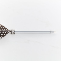 Spotted Feather Ball Point Pen