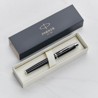 personalised Parker IM Rollerball Pen - Solid Black