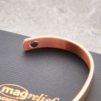 personalised Magrelief Bangle - Copper 