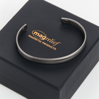 Magrelief Bangle - Gun Metal