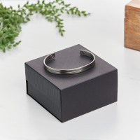 Magrelief Bangle - Gun Metal