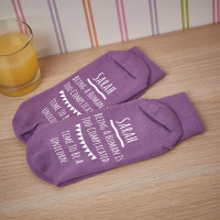 personalised be a unicorn socks