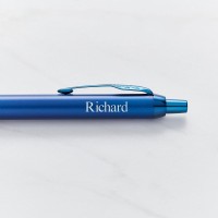 Parker IM Monochrome Blue Ballpoint Pen