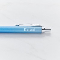 Parker IM Rituals Blue Chrome Trim Ballpoint Pen 
