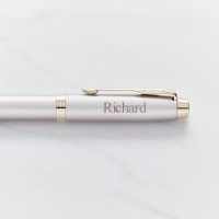 Parker IM Monochrome Champagne Fountain Pen