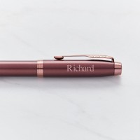Parker IM Monochrome Burgundy Fountain Pen