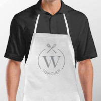 personalised top chef apron