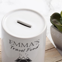 Personalised Travel Fund Money Box