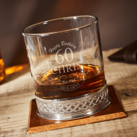 True Gent Happy 60th Birthday Pewter Celtic Tumbler 