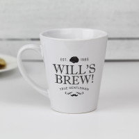 Personalised small Latte mug