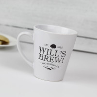 Personalised small Latte mug