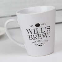 Personalised small Latte mug