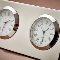 Personalised Two City Clock