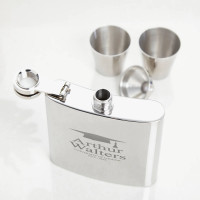 University Graduate Hip Flask