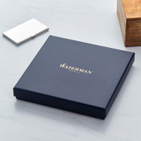 personalised Waterman Notebook & Pen Gift Set