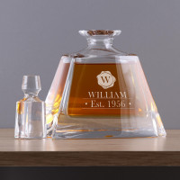 Personalised spirit decanter