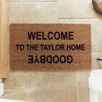 personalised welcome doormat