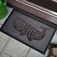 personalised washable doormat