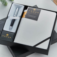 personalised Cross Gift Set Notebook & Pen