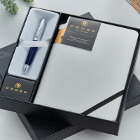 personalised Cross Gift Set Notebook & Pen