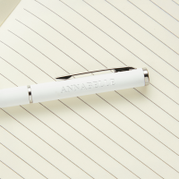 White Wilson Notebook Pen Gift Set