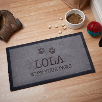 personalised dog mat
