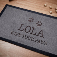 personalised dog mat