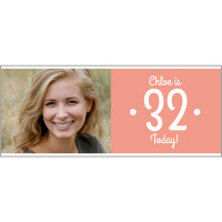 personalised Woman Age Photo Durham Mug
