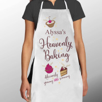 Heavenly Baking Women's Personalised Apron