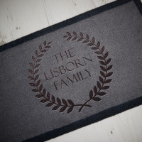 Personalised family doormat