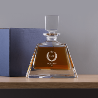 Personalised spirit decanter