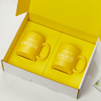 Yellow Inner ON-SITE Mug and Replacement Mug