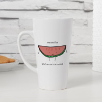 personalised You're One in a Melon Tall Latte Mug