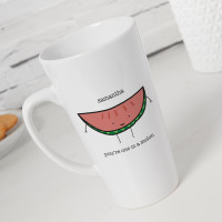 personalised You're One in a Melon Tall Latte Mug