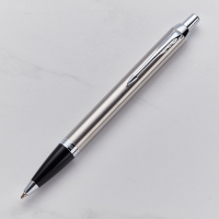Parker IM Ballpoint Pen - Stainless Steel - Chrome Trim