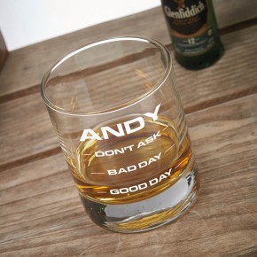 Drink Measure Old Fashioned Whisky Tumbler