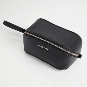 Hugo Boss Storyline Wash Bag - Grained Black