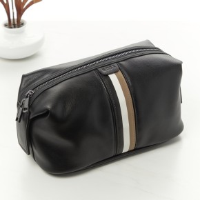 Hugo Boss Iconic Black Toiletry Bag