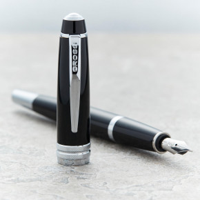 Cross Bailey Medalist Black Fountain Pen