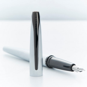 Cross ATX Brushed Metallic Chrome Fountain Pen 