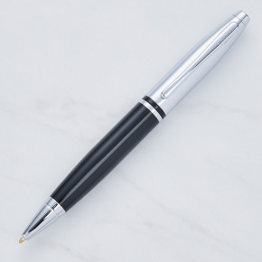  Cross Calais Ball Pen Black & Chrome