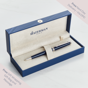 Waterman Hemisphere Dark Blue Ballpoint Pen 